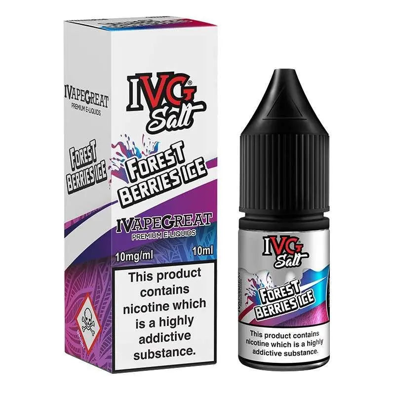 Forest Berry Ice Nic Salt E-Liquid By IVG 10ml - Absolute Vape