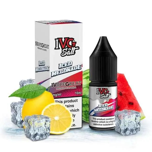 Iced Melonade Nic Salt E-Liquid By IVG 10ml - Absolute Vape