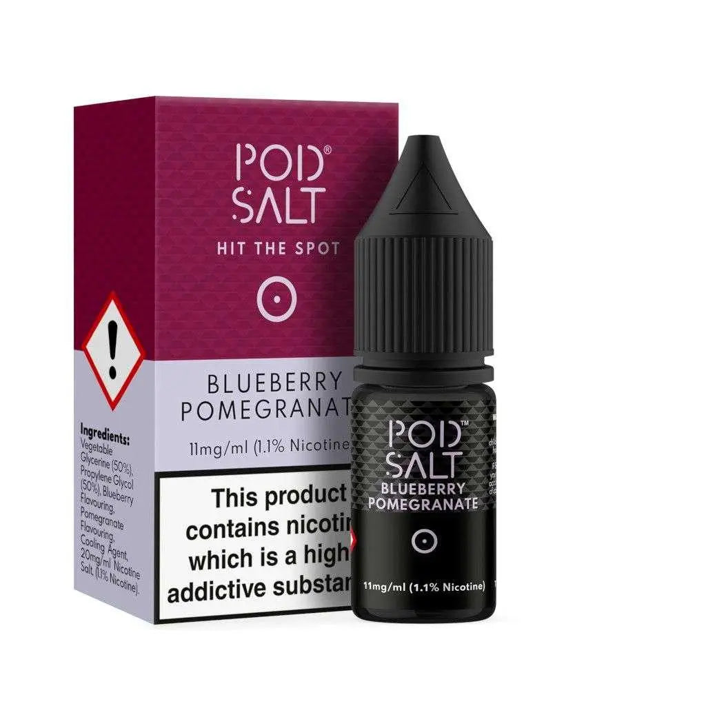 Blueberry Pomegranate Nic Salt E-Liquid by Pod Salt 10ml - Absolute Vape