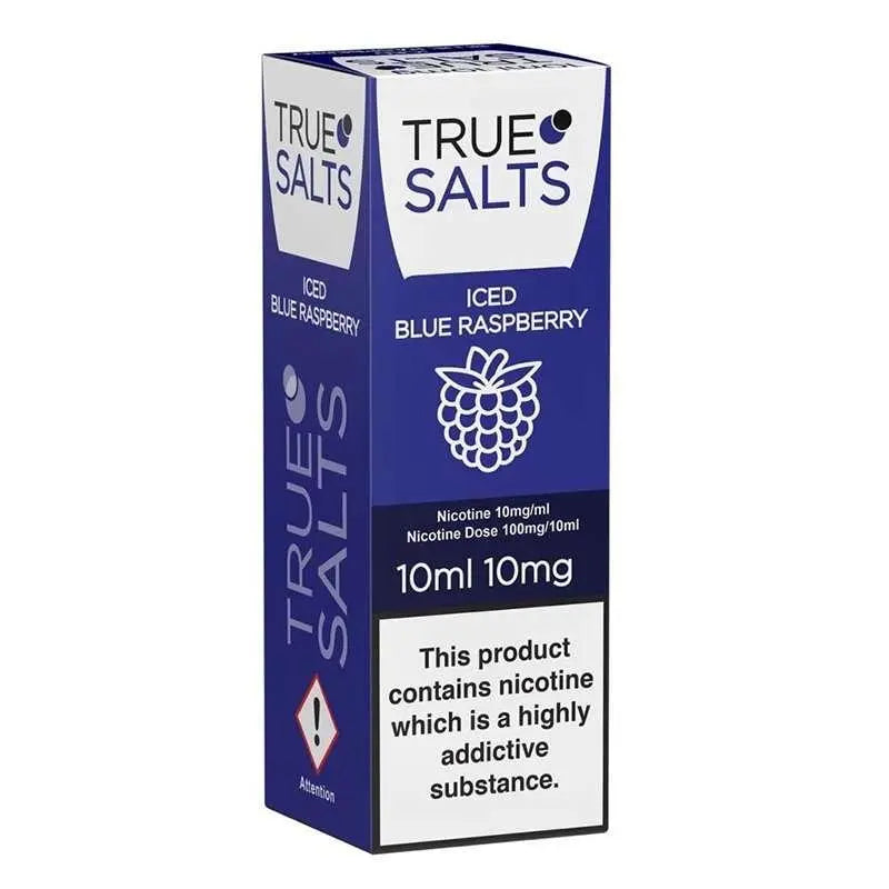 Iced Blue Raspberry Nic Salt E-Liquid by True Salts 10ml - Absolute Vape