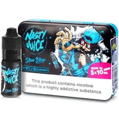 Nasty Juice E Liquid - Slow Blow - 5 x 10ml - Absolute Vape