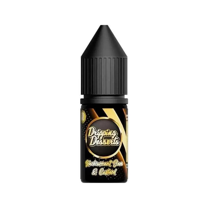 Blackcurrant Jam & Custard Nic Salt E-Liquid by Dripping Dessert 10ml - Absolute Vape