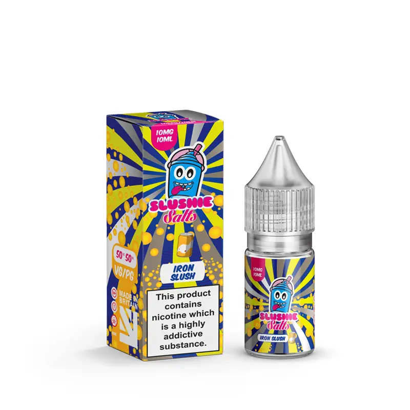 Iron Slush Nic Salt E-Liquid by Slushie Salts 10ml - Absolute Vape