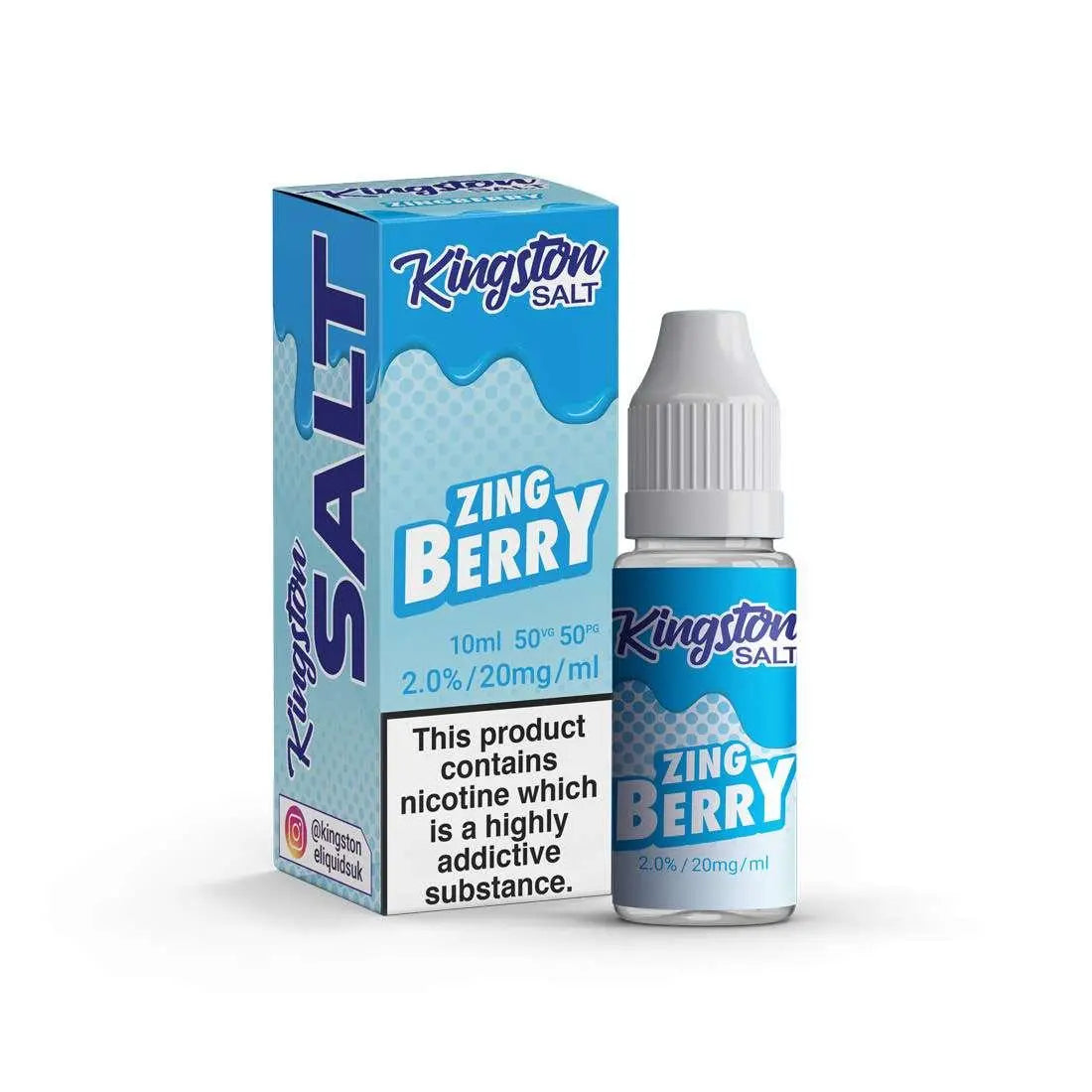 Zingberry (Heisenberg) Nic Salt E-Liquid by Kingston Salt 10ml - Absolute Vape