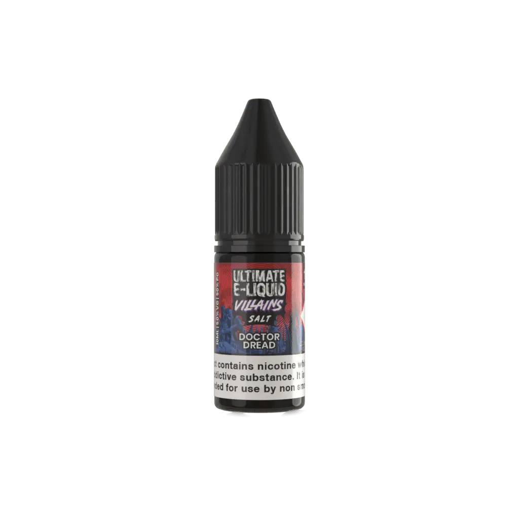 Doctor Dread Villains Nic Salt E-Liquid by Ultimate Salts 10ml - Absolute Vape