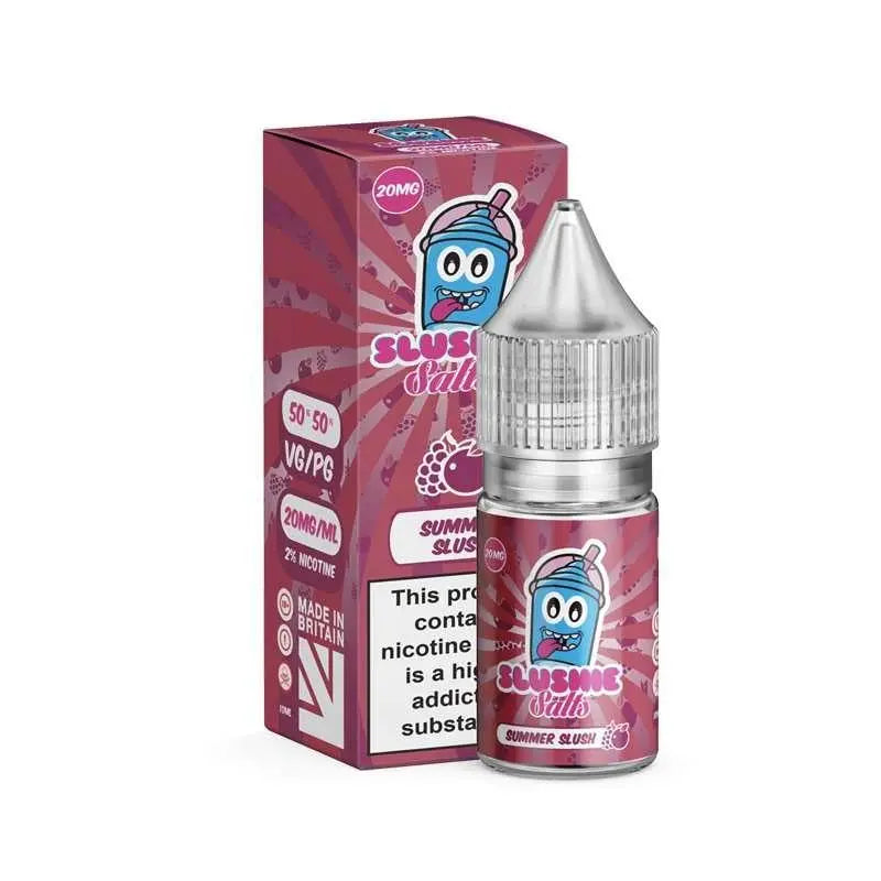 Summer Slush Nic Salt E-Liquid by Slushie Salts 10ml - Absolute Vape