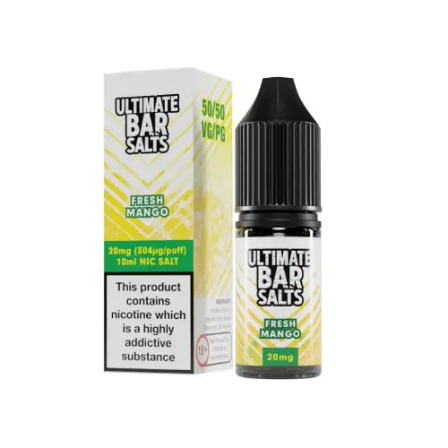 Fresh Mango Nic Salt E-Liquid by Ultimate Bar Salts 10ml - Absolute Vape