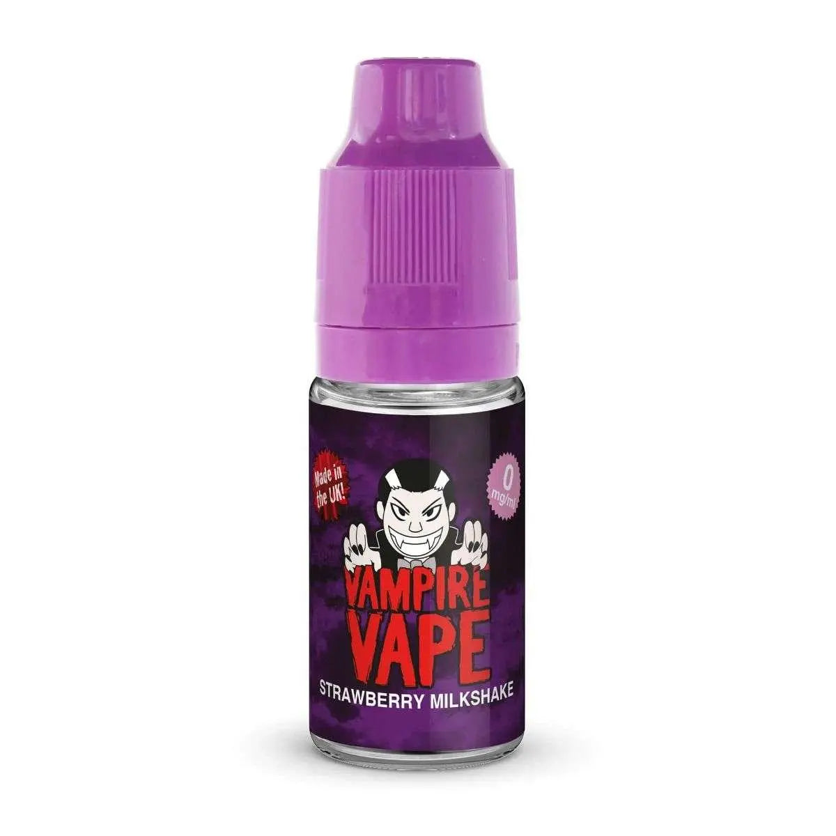 Vampire Vape E Liquid - Strawberry Milkshake - 10ml - Absolute Vape