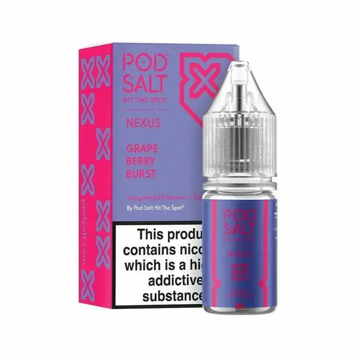 Grape Berry Burst Nic Salt E-Liquid by Blast Pod Salt Nexus 10ml - Absolute Vape