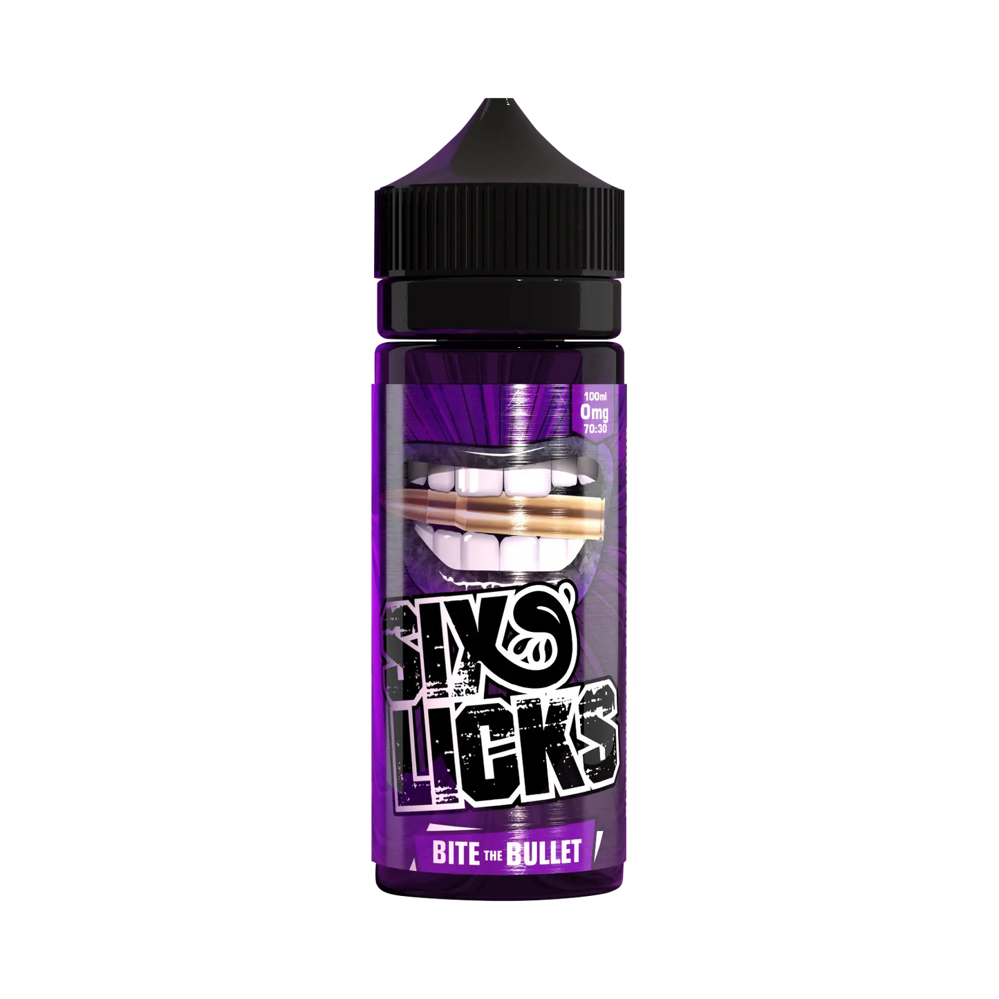 Six Licks E Liquid - Bite the Bullet - 100ml - Absolute Vape