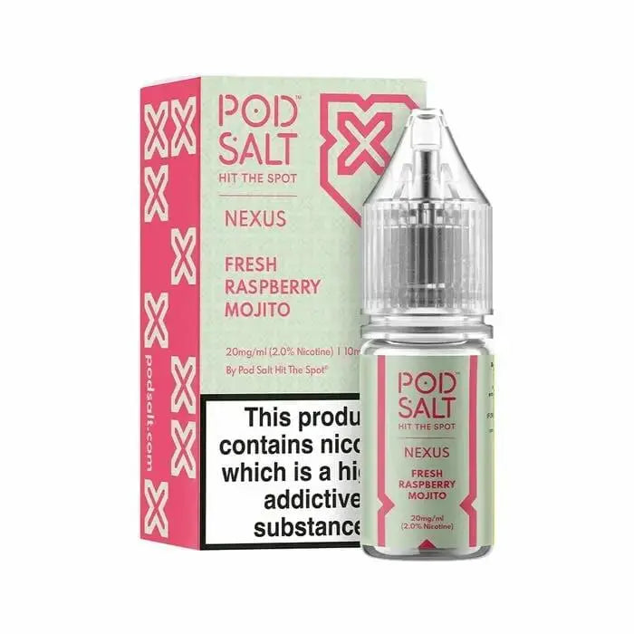 Fresh Raspberry Mojito Nic Salt E-Liquid by Blast Pod Salt Nexus 10ml - Absolute Vape