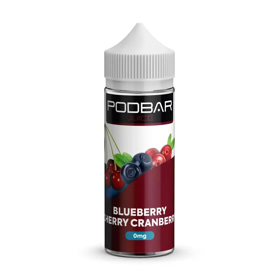 PodBar Juice By Kingston E Liquid - Blueberry Cherry Cranberry - 100ml - Absolute Vape