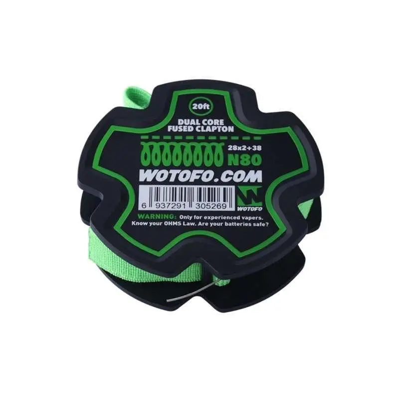 Wotofo - Wire Reels - Dual Core Fused Clapton (28x2+38) - 20ft - Absolute Vape