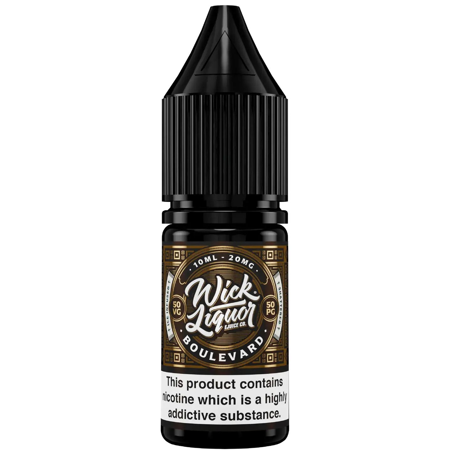 Boulevard Shattered Nic Salt E-Liquid by Wick Liquor 10ml - Absolute Vape