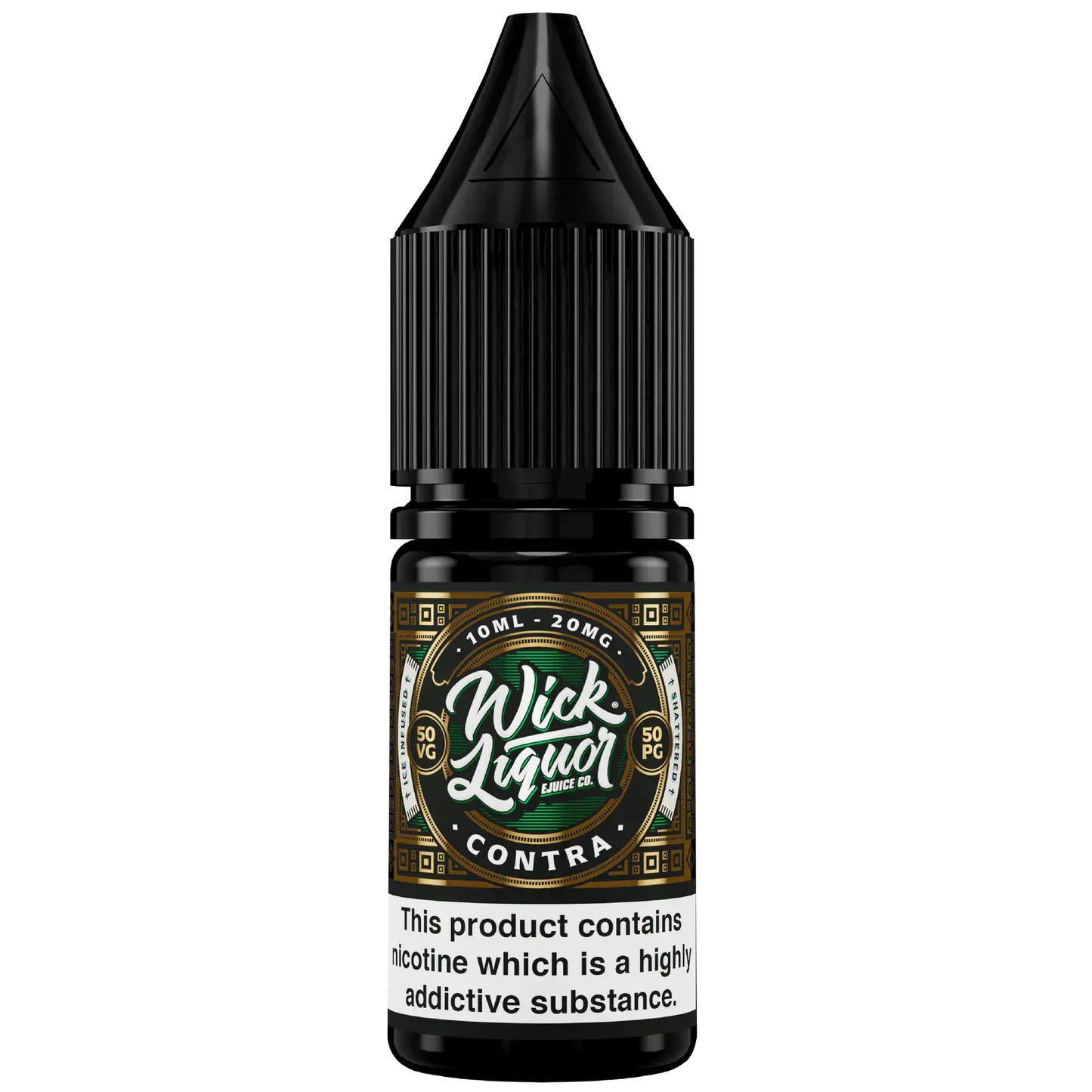 Contra Shattered Nic Salt E-Liquid by Wick Liquor 10ml - Absolute Vape