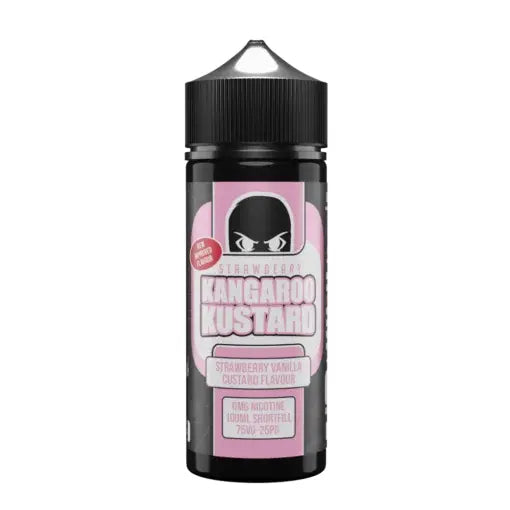Strawberry Vanilla Custard Shortfill E-Liquid by Cloud Thieves Kangaroo Kurstard 100ml - Absolute Vape