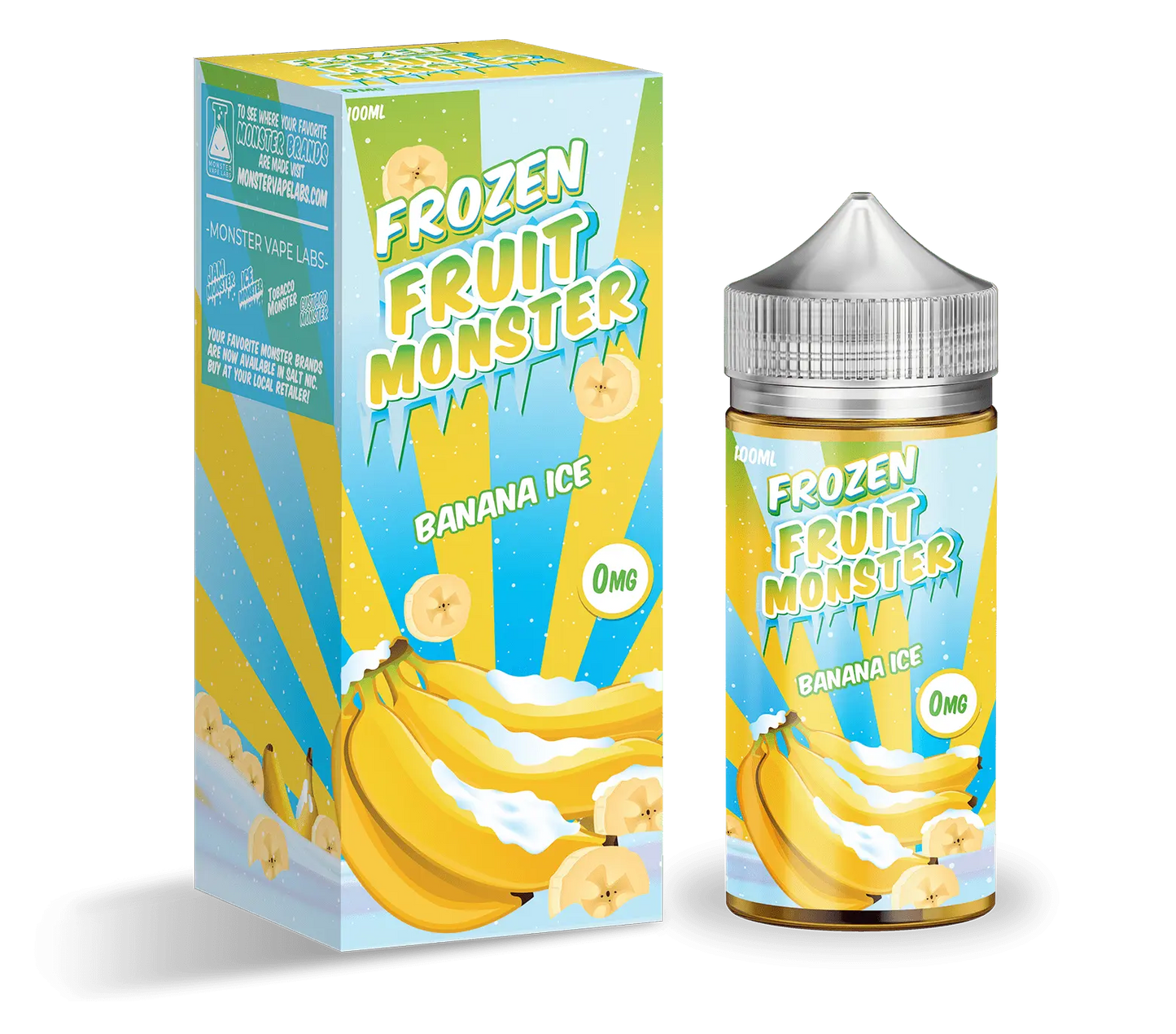 Frozen Fruit Monster E Liquid - Banana Ice - 100ml - Absolute Vape
