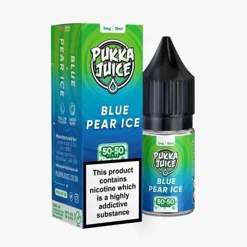 Pukka Juice E Liquid - Blue Pear Ice - 10ml - Absolute Vape