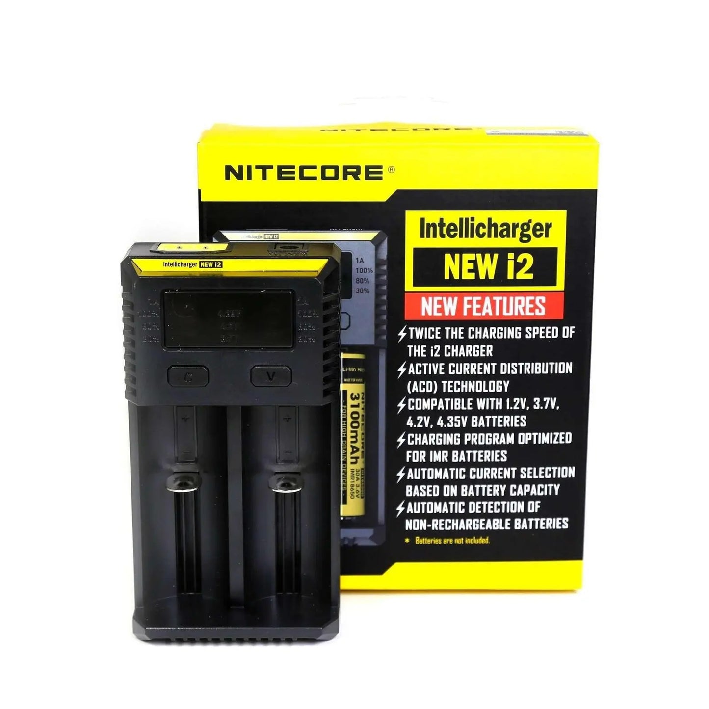 Nitecore I2 IntelliCharger - Absolute Vape