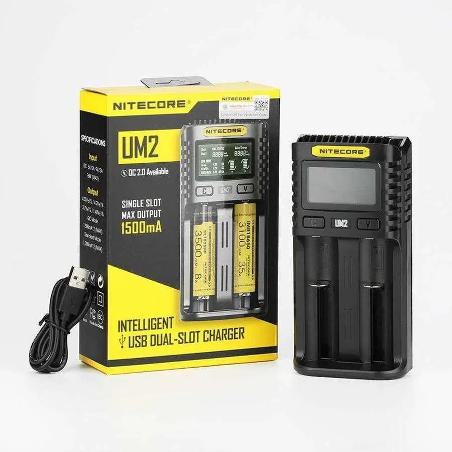 Nitecore UM2 Charger - Absolute Vape
