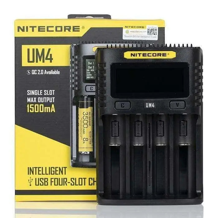 Nitecore UM4 Charger - Absolute Vape