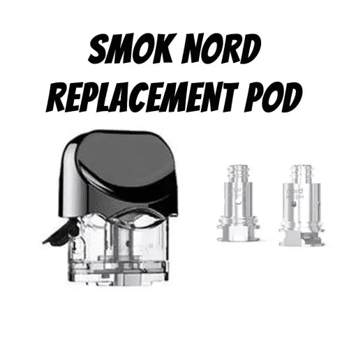 Smok Nord Replacement Pod With 2 Coils - Absolute Vape