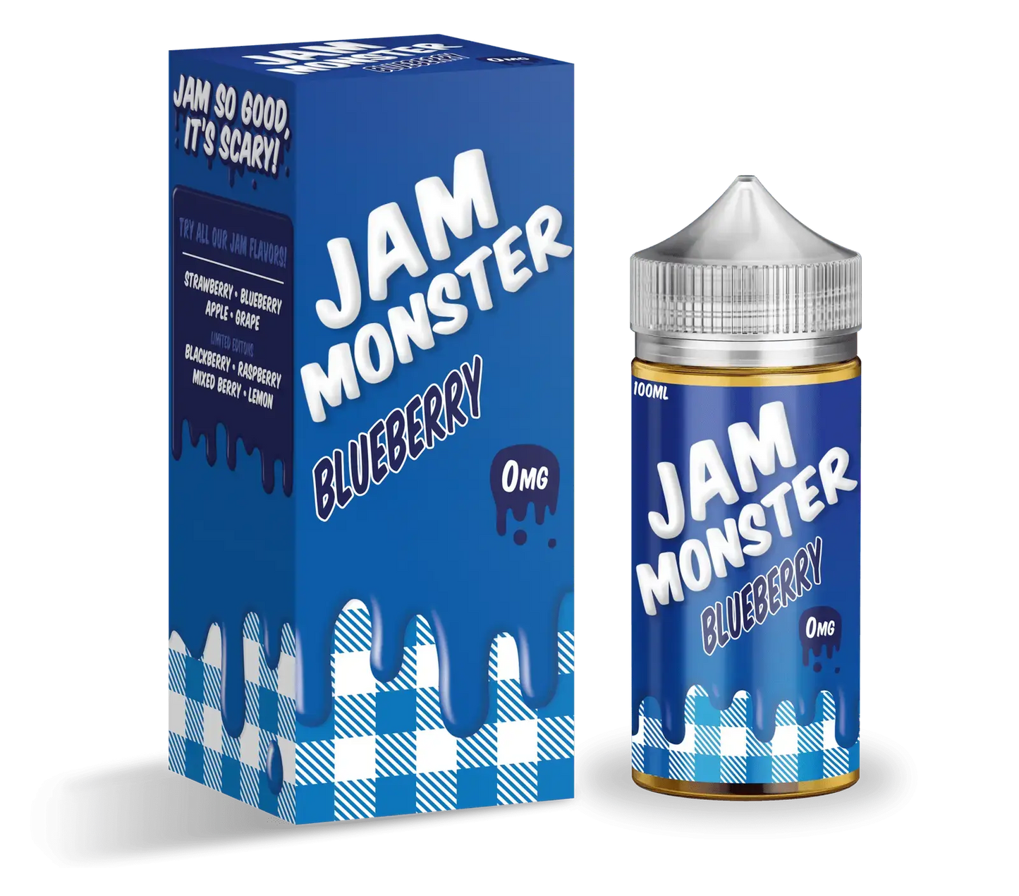 Jam Monster E Liquid - Blueberry - 100ml - Absolute Vape
