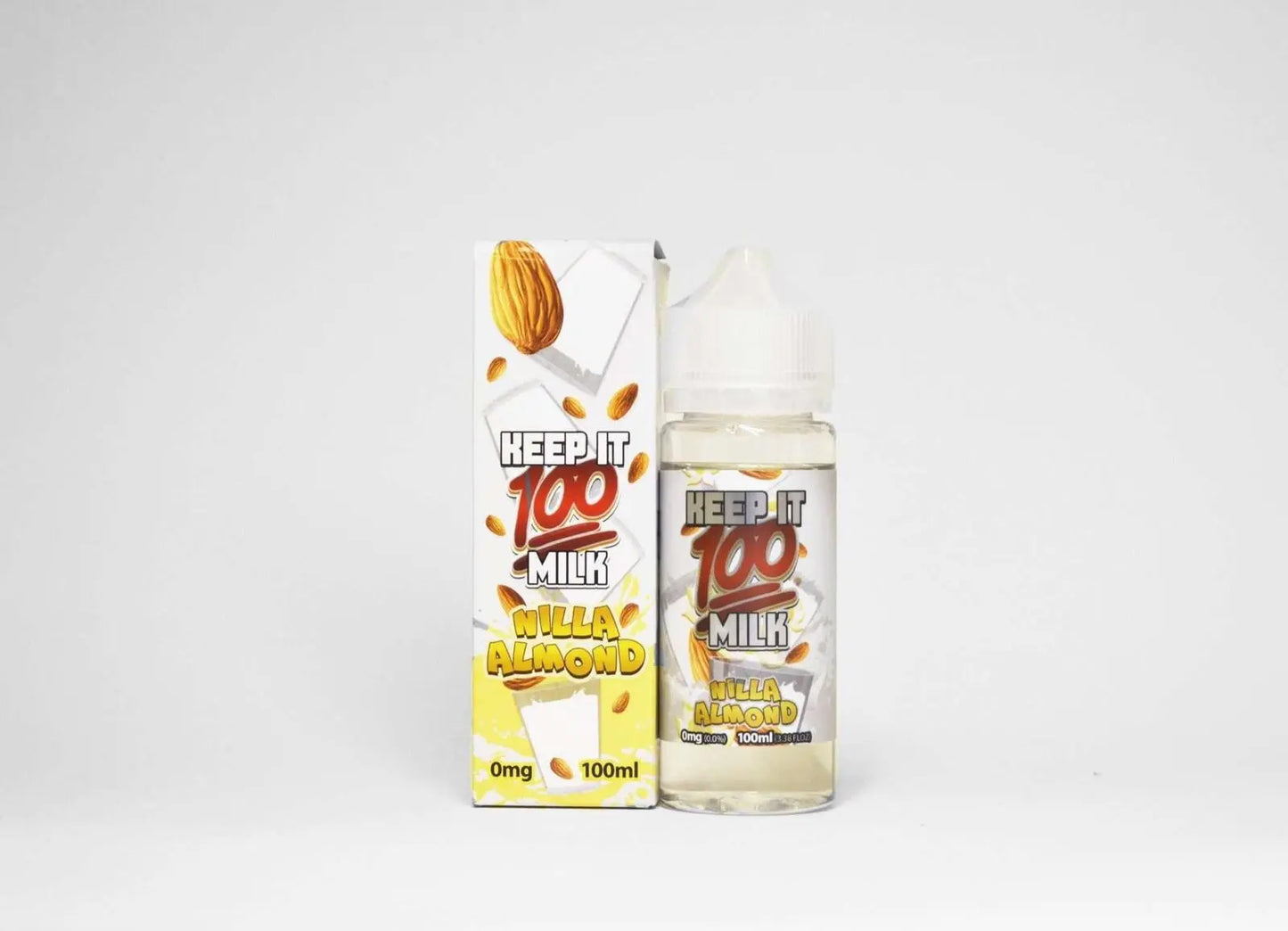 Keep It 100 E Liquid - Nilla Almond - 100ml - Absolute Vape