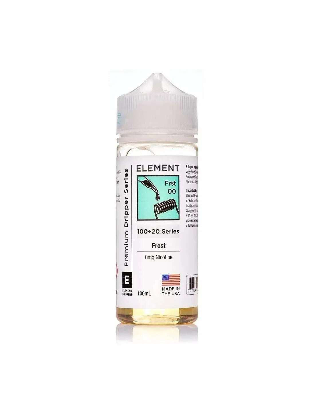 Element E Liquid - Frost - 100ml - Absolute Vape