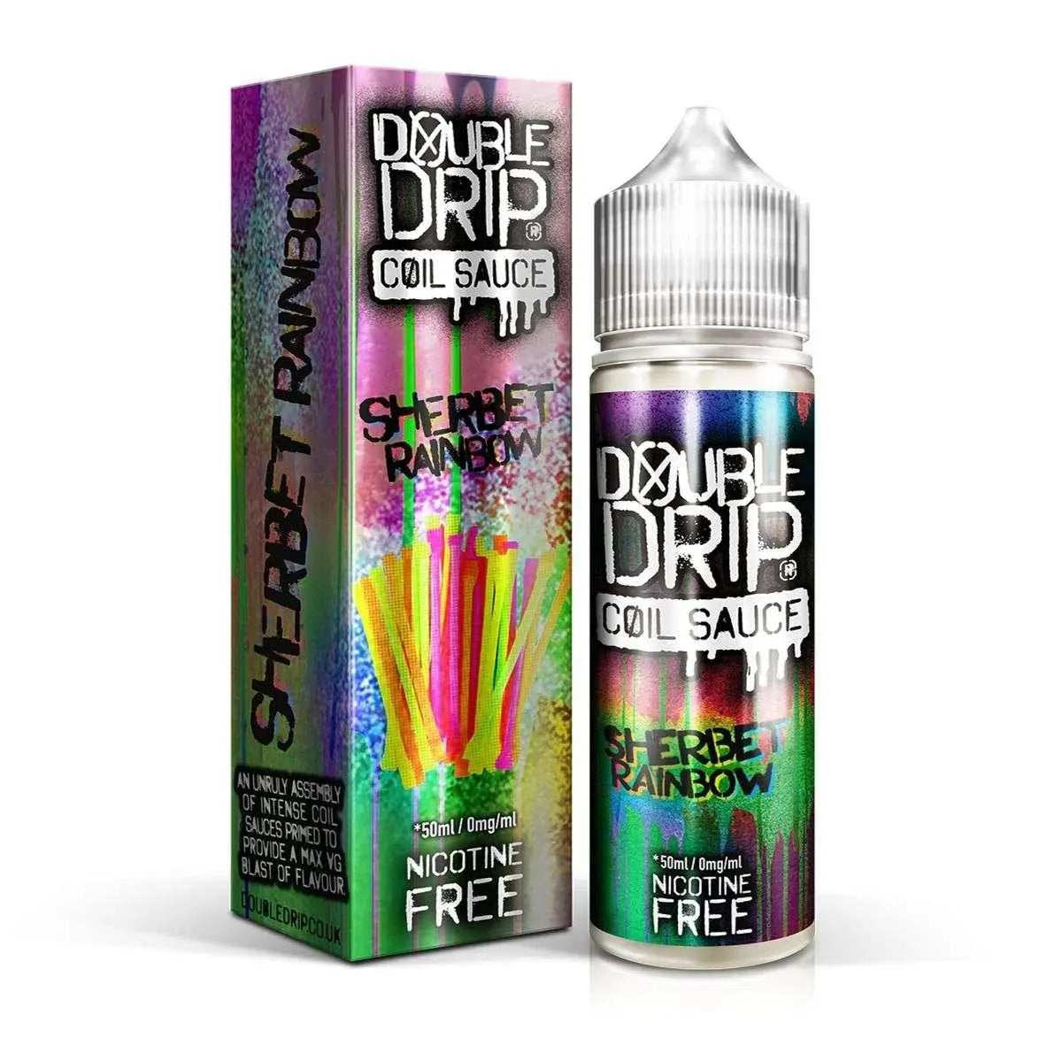 Double Drip E Liquid - Sherbet Rainbow - 50ml - Absolute Vape
