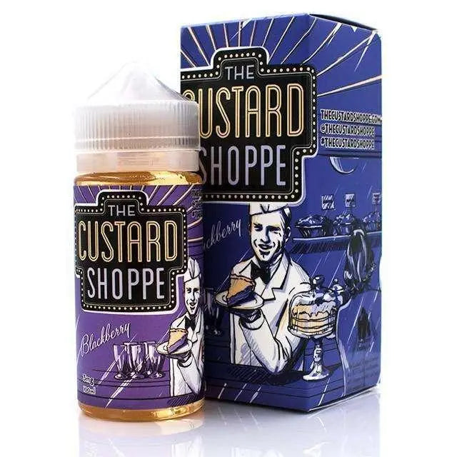 The Custard Shoppe E Liquid - Blackberry - 100ml - Absolute Vape