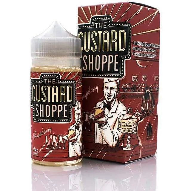 The Custard Shoppe E Liquid - Raspberry - 100ml - Absolute Vape