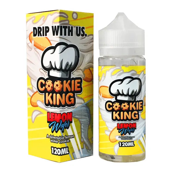 Cookie King E Liquid - Lemon Wafer - 100ml - Absolute Vape