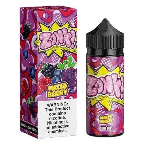 Zonk E Liquid - Mixed Berry - 100ml - Absolute Vape