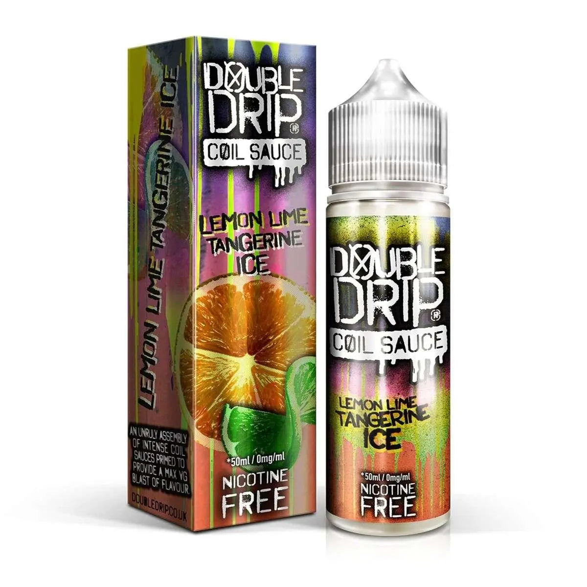 Double Drip E Liquid - Lemon Lime Tangerine Ice - 50ml - Absolute Vape