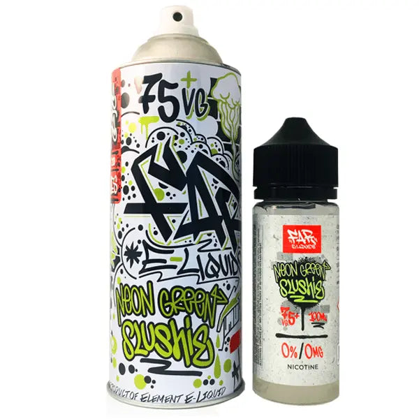 Far by Element E Liquid - Neon Green Slushie - 100ml - Absolute Vape