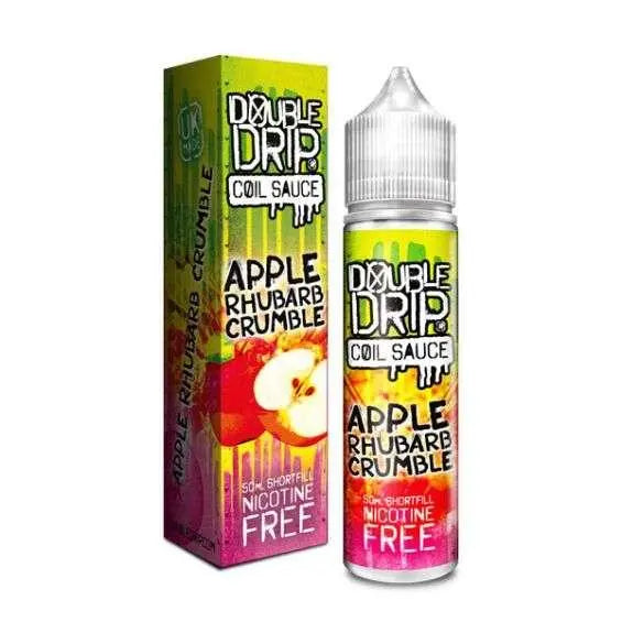 Double Drip (Ohm Baked) by E Liquid - Apple & Rhubarb Crumble - 50ml - Absolute Vape