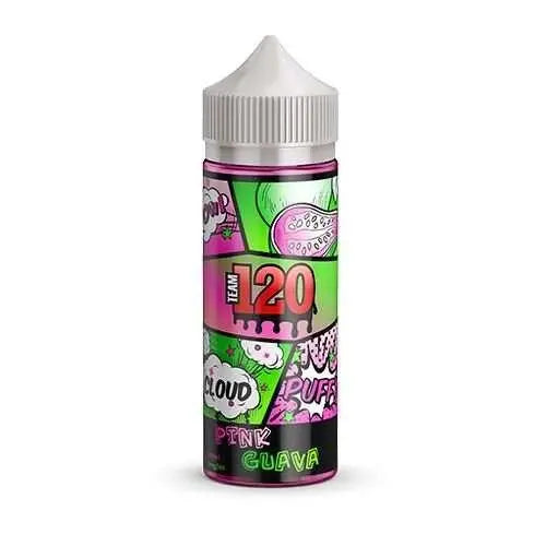 Team 120 E Liquid - Pink Guava - 100ml - Absolute Vape