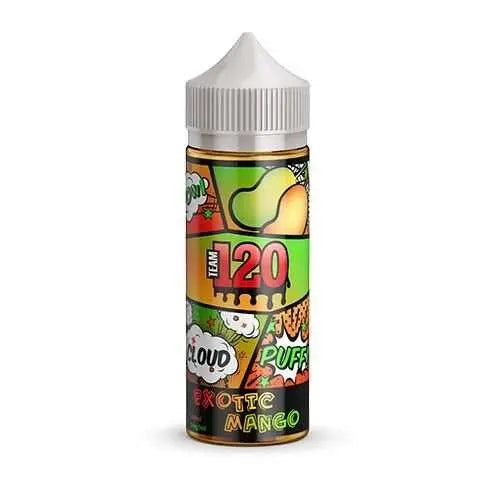 Team 120 E Liquid - Exotic Mango - 100ml - Absolute Vape