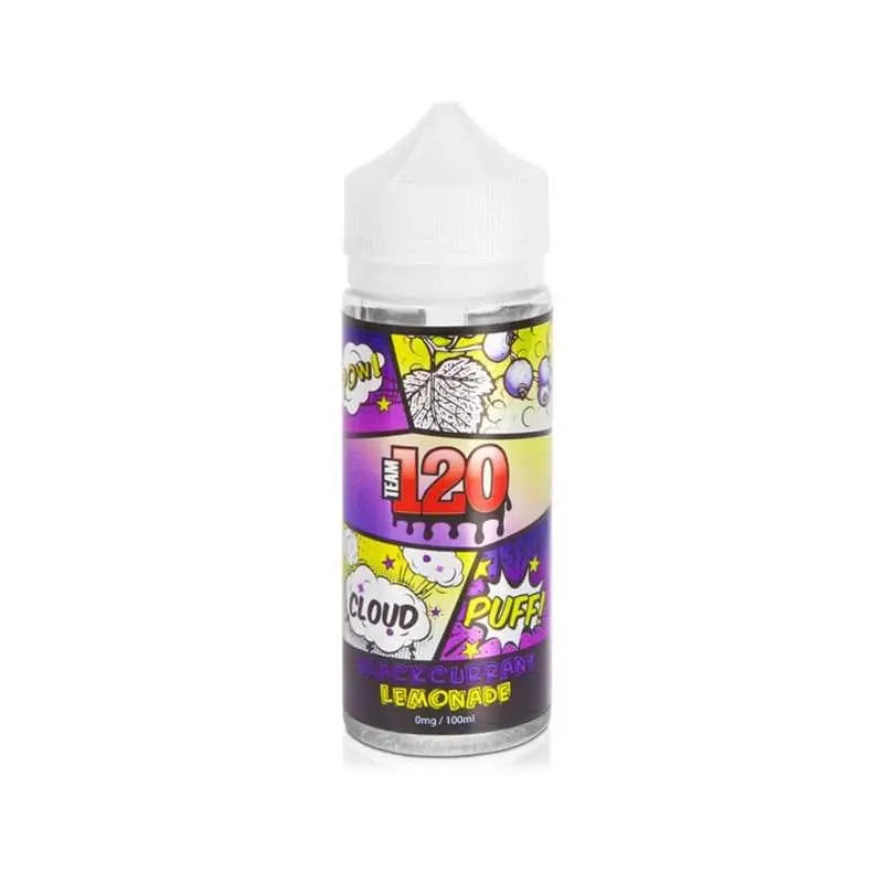 Team 120 E Liquid - Blackcurrant Lemonade - 100ml - Absolute Vape