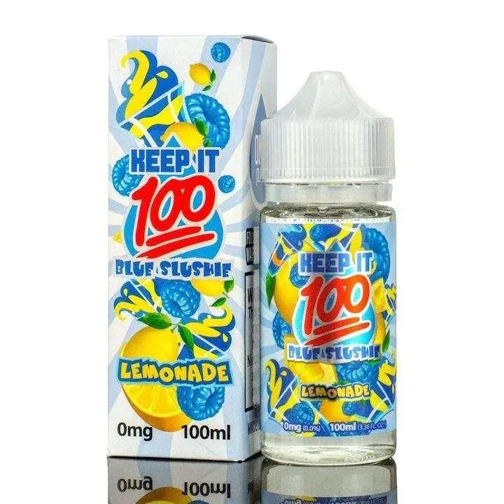 Keep it 100 E Liquid - Blue Slushie Lemonade - 100ml - Absolute Vape