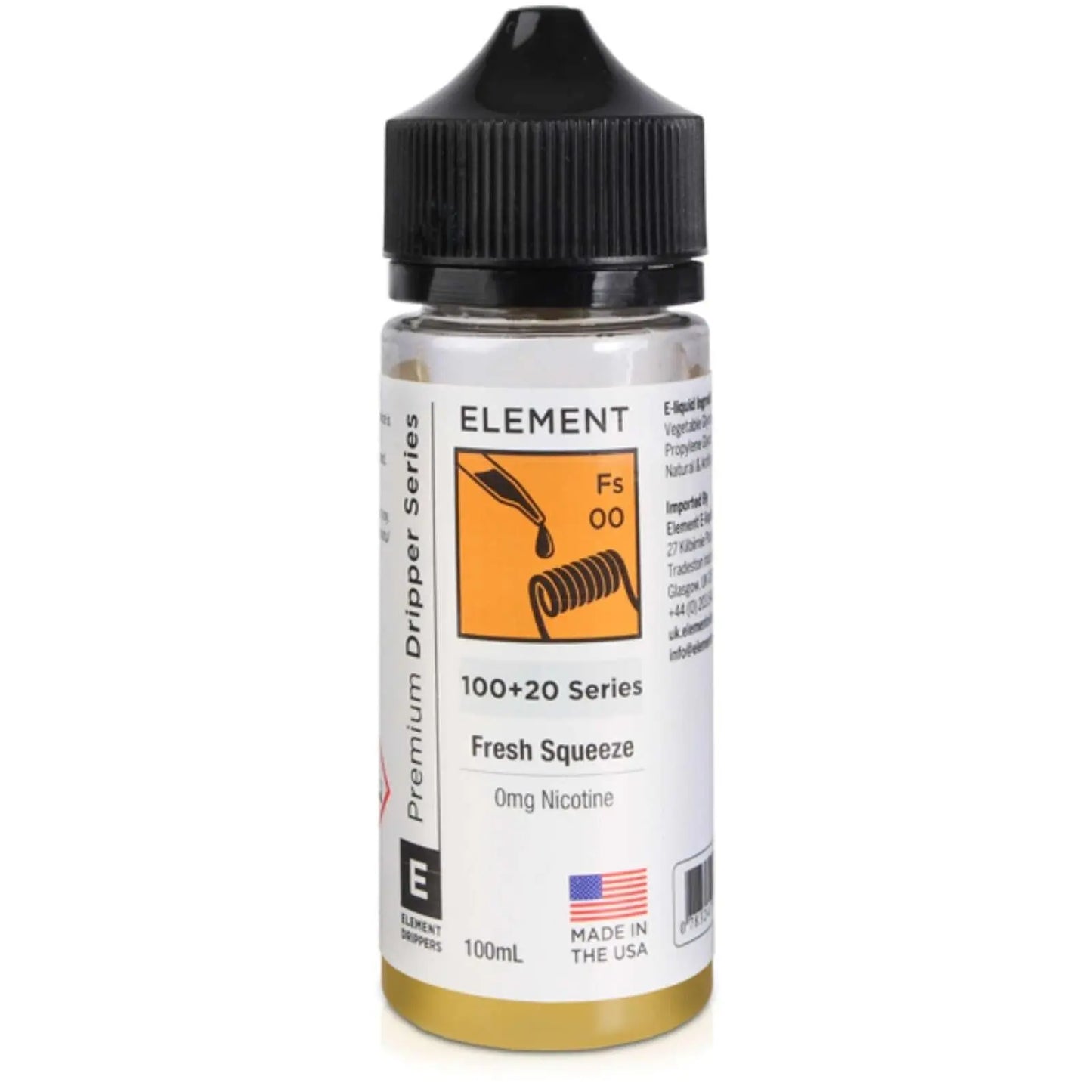 Element E Liquid - Fresh Squeeze - 100ml - Absolute Vape