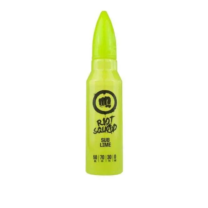 Riot Squad E Liquid - Sub-Lime - 50ml - Absolute Vape