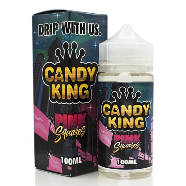 Candy King E Liquid - Pink Squares - 100ml - Absolute Vape