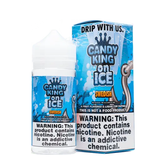 Candy King E Liquid - Swedish On Ice - 100ml - Absolute Vape