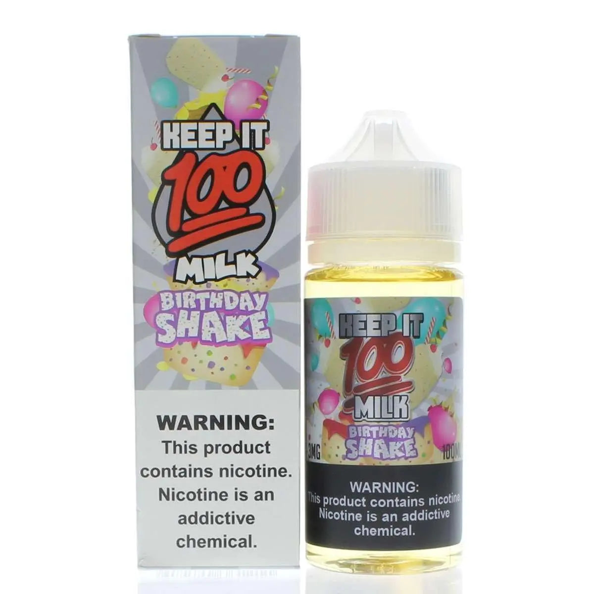 Keep It 100 E liquid - Birthday Shake - 100ml - Absolute Vape