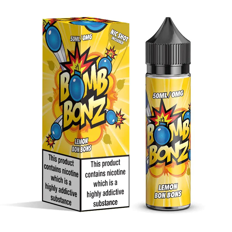 Bomb Bonz E Liquid - Lemon - 50ml - Absolute Vape