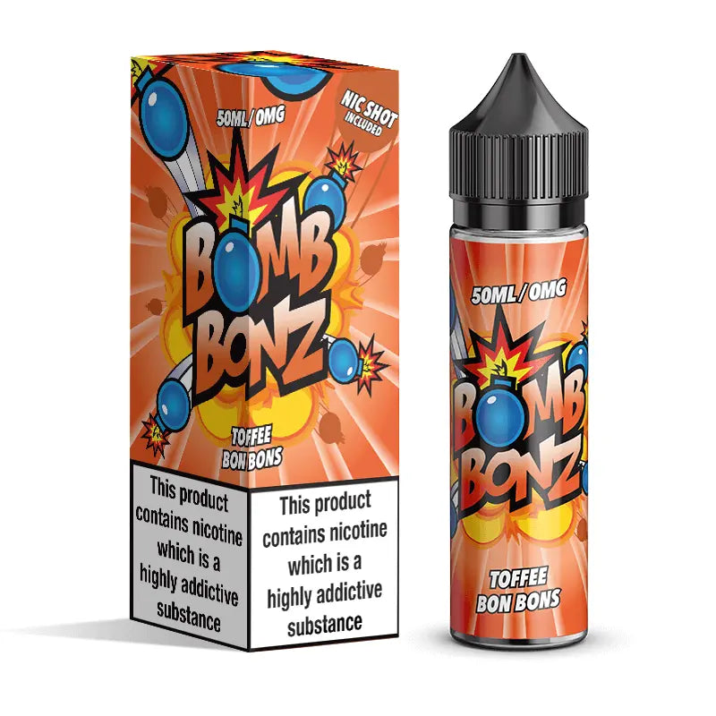 Bomb Bonz E Liquid - Toffee - 50ml - Absolute Vape