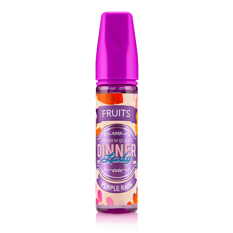 Dinner Lady Fruits E Liquid - Purple Rain - 50ml - Absolute Vape