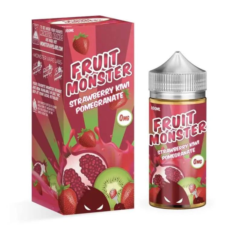 Fruit Monster E Liquid - Strawberry Kiwi Pomegranate - 100ml - Absolute Vape